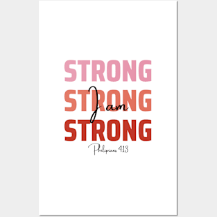 I am strong! Posters and Art